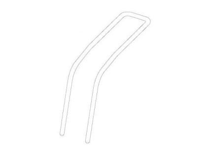 Náhled produktu - Thule Metal bar - Thule frame mounted child bike seats 52858