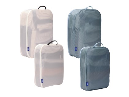 Náhled produktu - Thule Packing cube sada 2 velké a 2 střední organizéry TPCS205 - bílá/Pond Gray