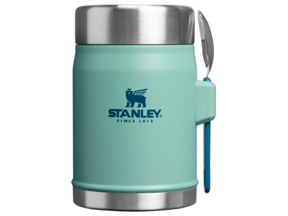 Náhled produktu - STANLEY Termoska jídelní se lžící/vidličkou The Legendary Classic Food Jar 400 ml/14oz Spring Green