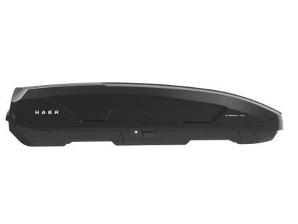 Náhled produktu - Střešní box HAKR Eternal 410 - černá lesklá