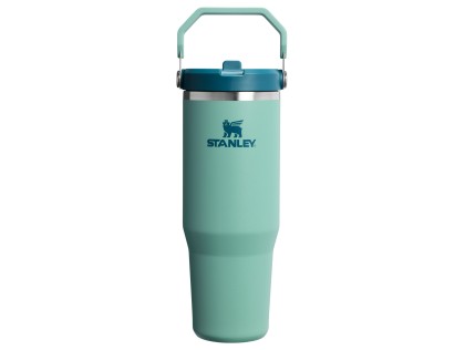 Náhled produktu - STANLEY Termoláhev s integrovanou slámkou The IceFlow™ Flip Straw 2.0 Tumbler 890 ml/30oz Spring Gre