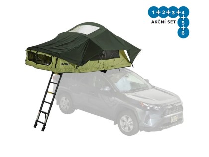 Náhled produktu - Autostan YAKIMA SkyRise HD MD Green + příslušenství zdarma