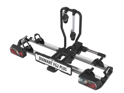 Nosič na tažné zařízení na 2 kola / elektrokola Pro User Diamant FG2 Plus - sklopný skládací