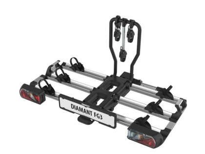 Nosič na tažné zařízení na 3 kola / elektrokola Pro User Diamant FG3 - sklopný skládací