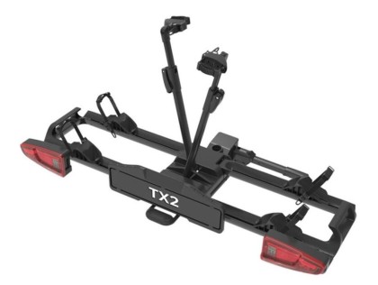 Náhled produktu - Nosič na tažné zařízení na 2 kola / elektrokola Spinder TX2L - sklopný skládací na karbonové rámy