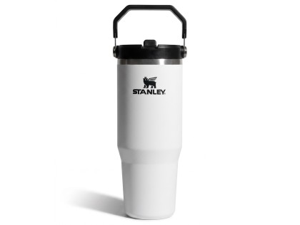 Náhled produktu - STANLEY Termoláhev s integrovanou slámkou The IceFlow™ Flip Straw 2.0 Tumbler 890 ml/30oz Chalk