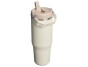 STANLEY Termoláhev s integrovanou slámkou The IceFlow™ Flip Straw 2.0 Tumbler 890 ml/30oz Cream