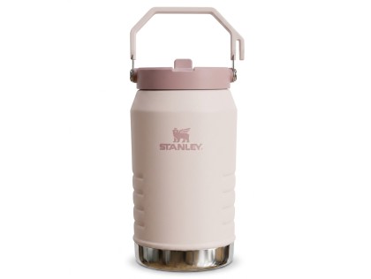 Náhled produktu - STANLEY Termoláhev s integr. slámkou/brčkem The IceFlow™ Flip Straw 2.0 Jug 1,9 l/64oz Rose Quartz