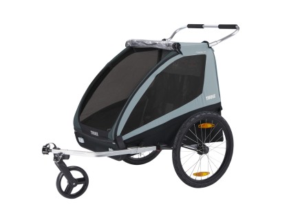 Náhled produktu - Thule Coaster XT - Lehký, dvojmístný vozík za kolo pro snadné dojíždění