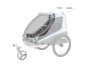 Thule infant sling - závěsné lůžko pro vozík za kolo tmavě šedá