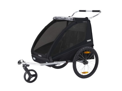 Náhled produktu - Thule Coaster XT - Lehký, dvojmístný vozík za kolo pro snadné dojíždění