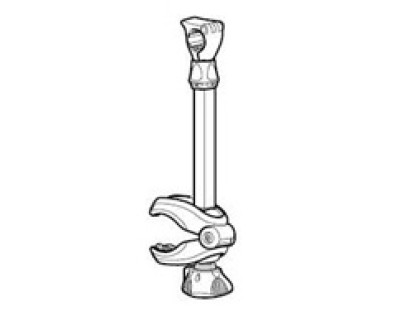 Náhled produktu - Bike Arm 302 mm 30 torque knob - střední black