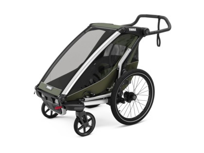 Náhled produktu - Thule Chariot Lite SINGLE Vintage Green