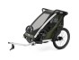 Thule Chariot Lite SINGLE Vintage Green + bike set + kočárkový set + běžecký set