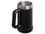 STANLEY Korbel na pivo The Big Grip Beer Stein 700 ml/24oz Hammertone Black