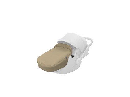 Náhled produktu - Fusak Thule Maple - nánožník na autosedačku pro novorozence Light Khaki