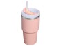 STANLEY The Quencher/Cup H2.O FlowState™ Tumbler 600 ml/20oz Peach Rose