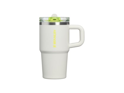 Náhled produktu - STANLEY The Quencher/Cup Protour Flip Straw Tumbler 600 ml/20oz Pale Stone Atomic