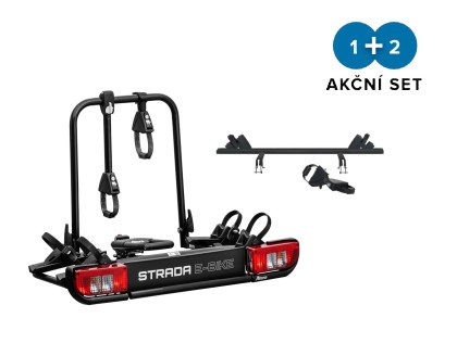 Náhled produktu - Nosič 3 kol na tažné Atera Strada E-Bike Pro 2+1